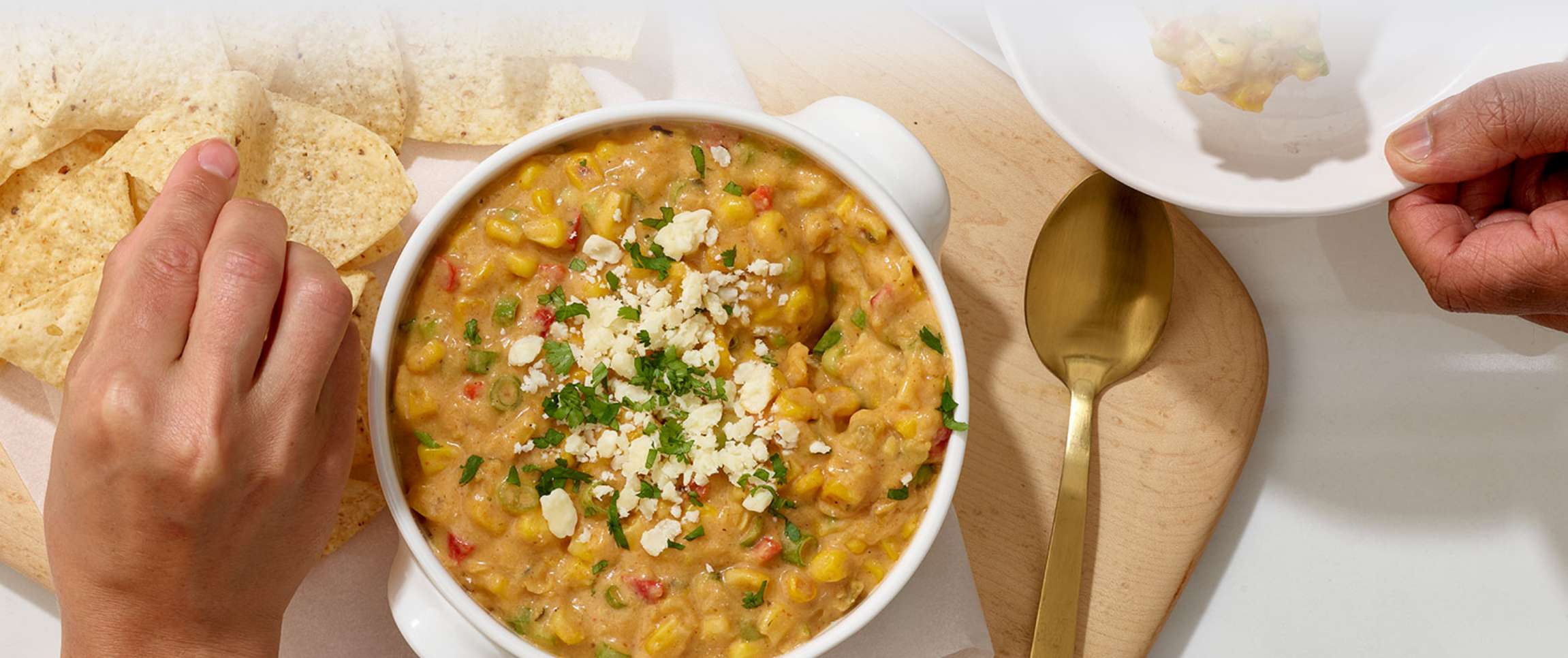 Cheesy Mexican Street Corn Dip