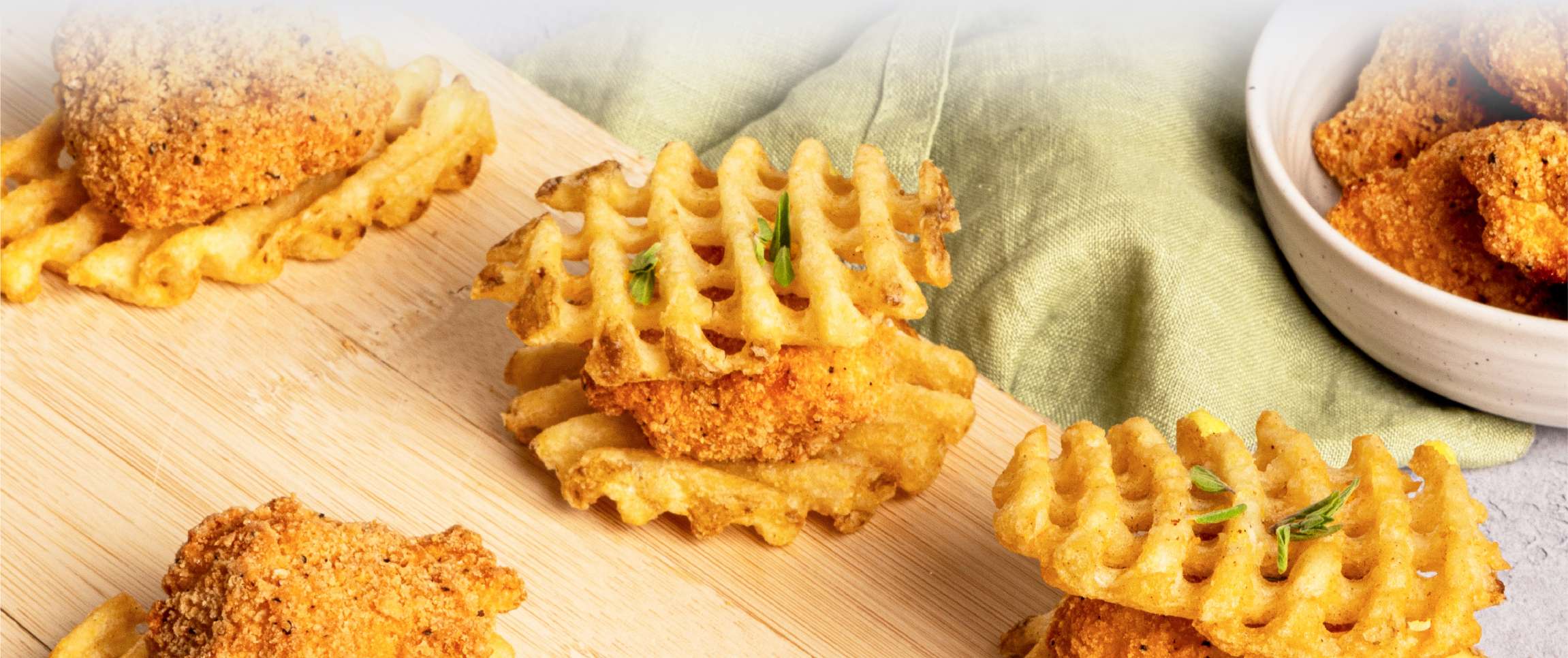 Chicken and Waffle Fries
