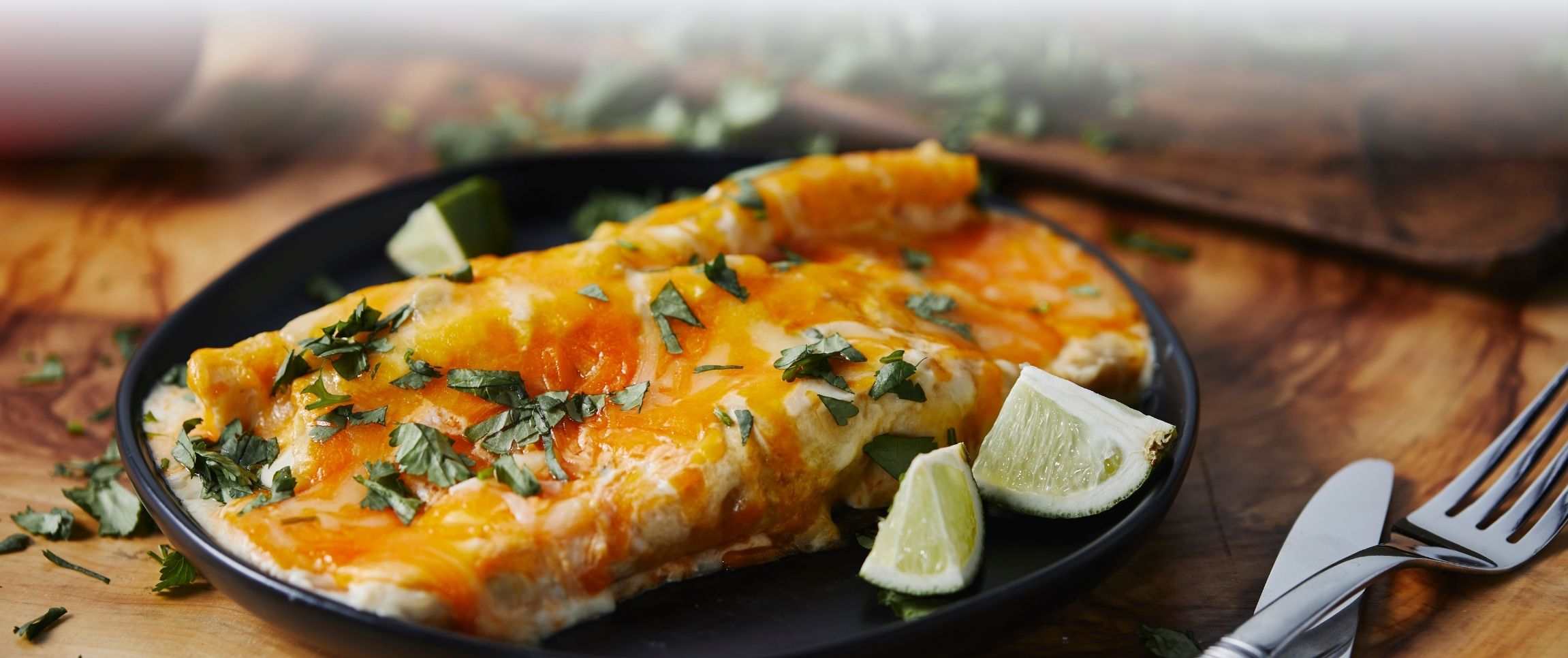 Hatch Green Chile Chicken Enchiladas