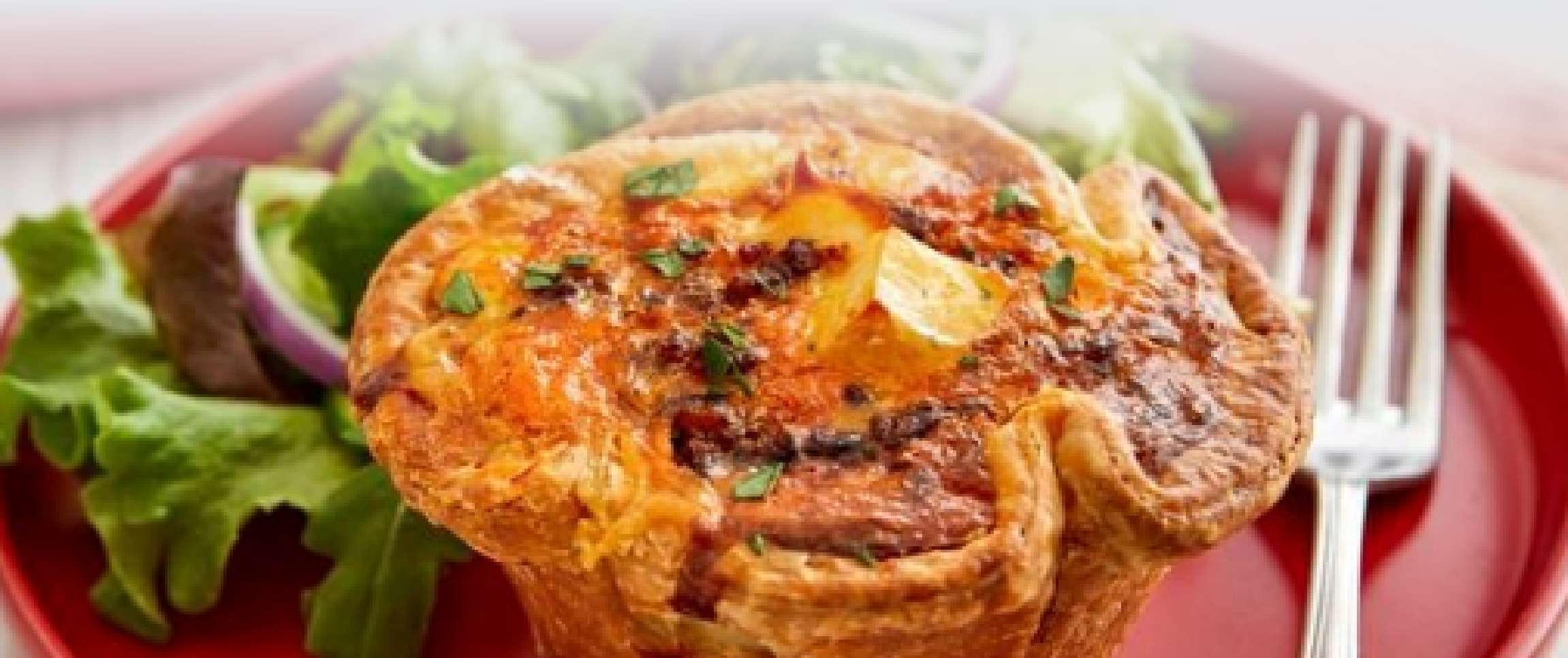 Chorizo and Potato Quiche