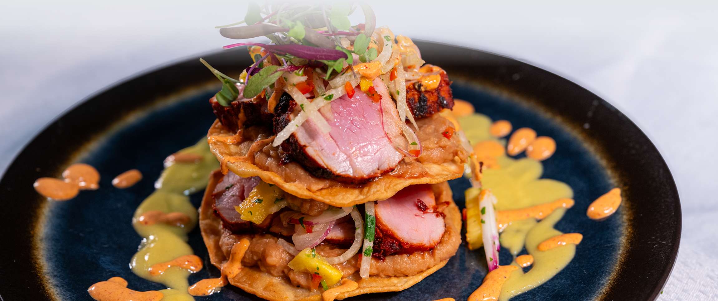 Contigo Pork Tostado Napoleon