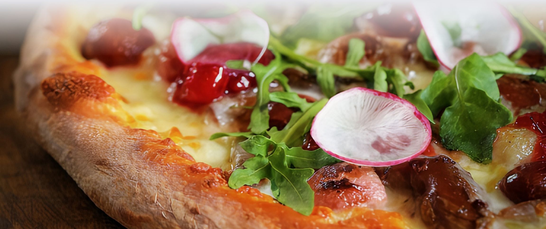 Duck Confit with Cherry Marmalade Pizza