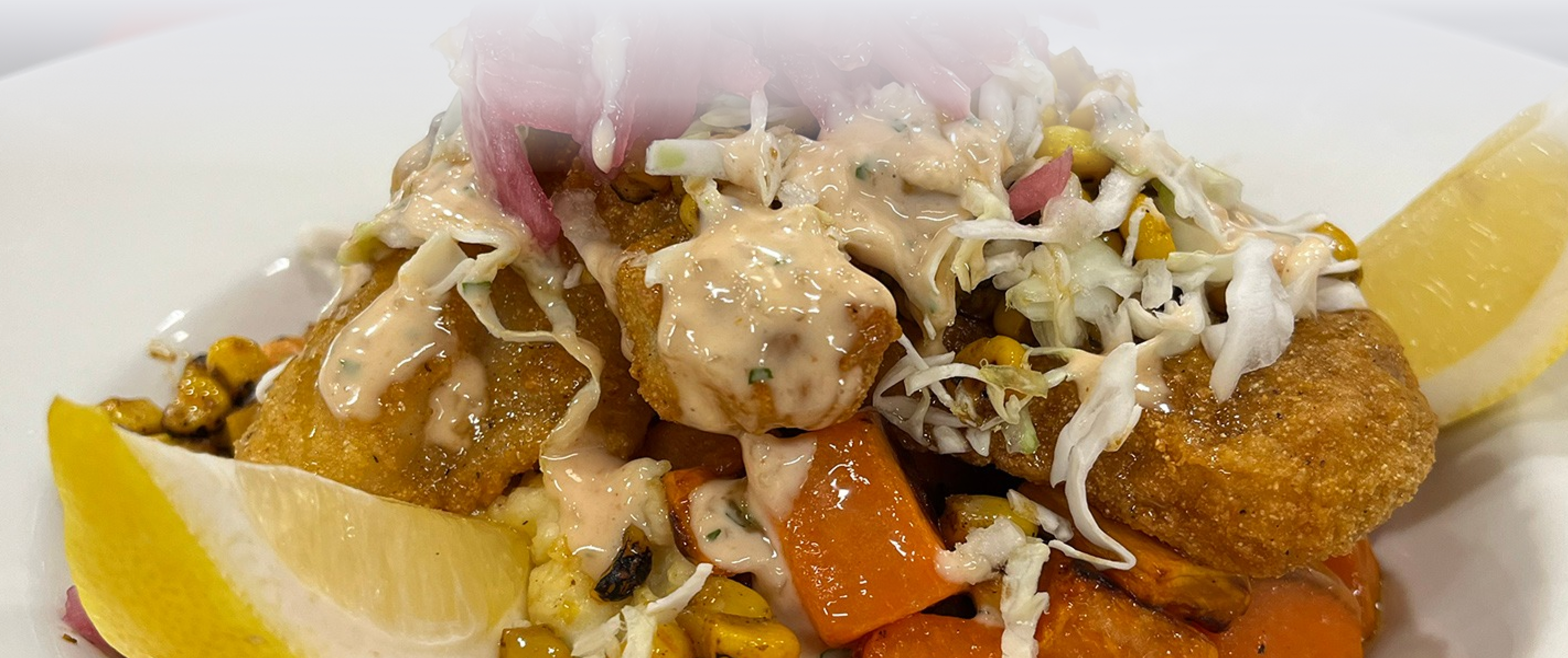 Empire’s Treasure Hot Honey Crispy Catfish Bowl