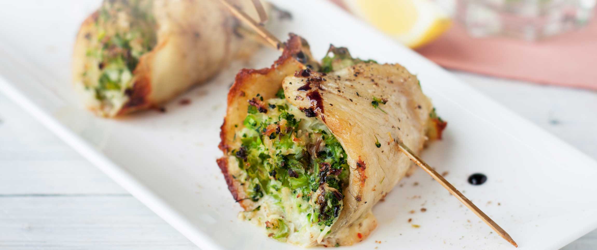 Flounder and Asparagus Rolls