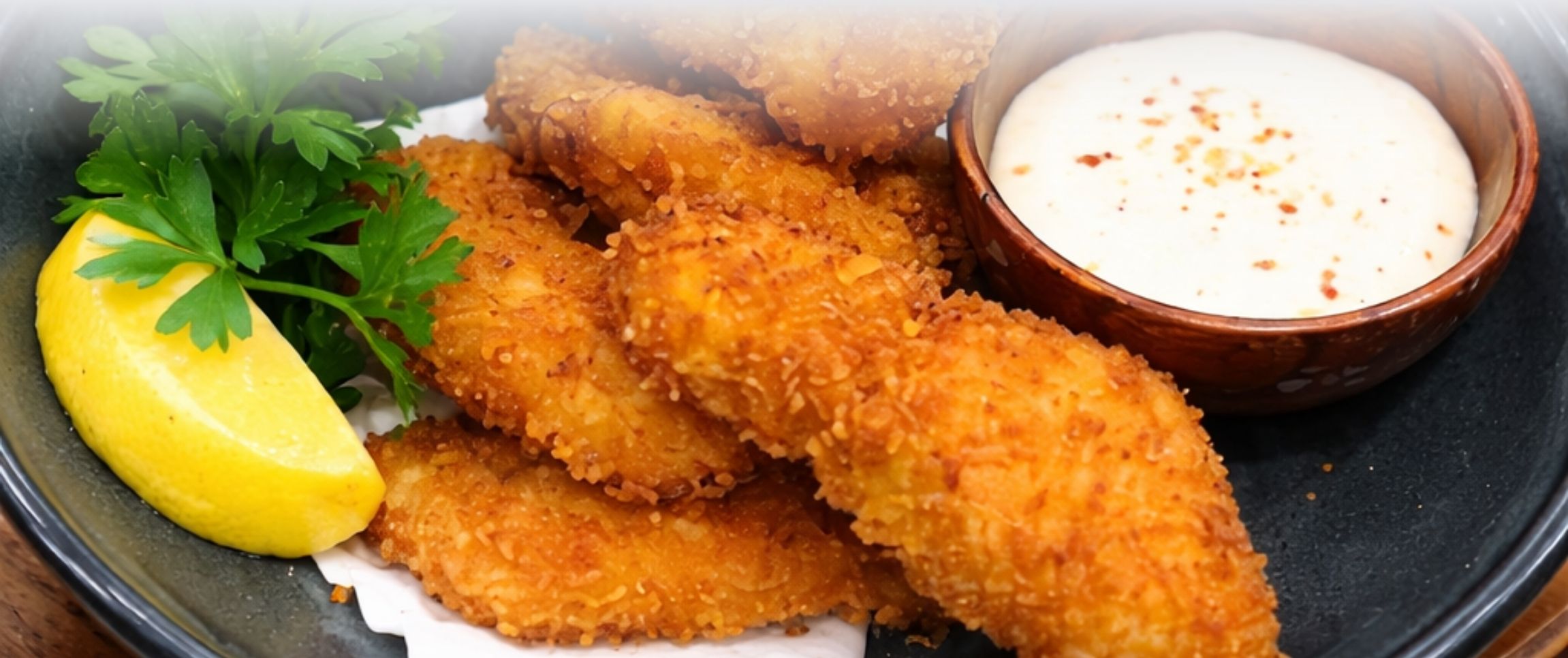 Fried Rockfish Bites with Seafood Aioli