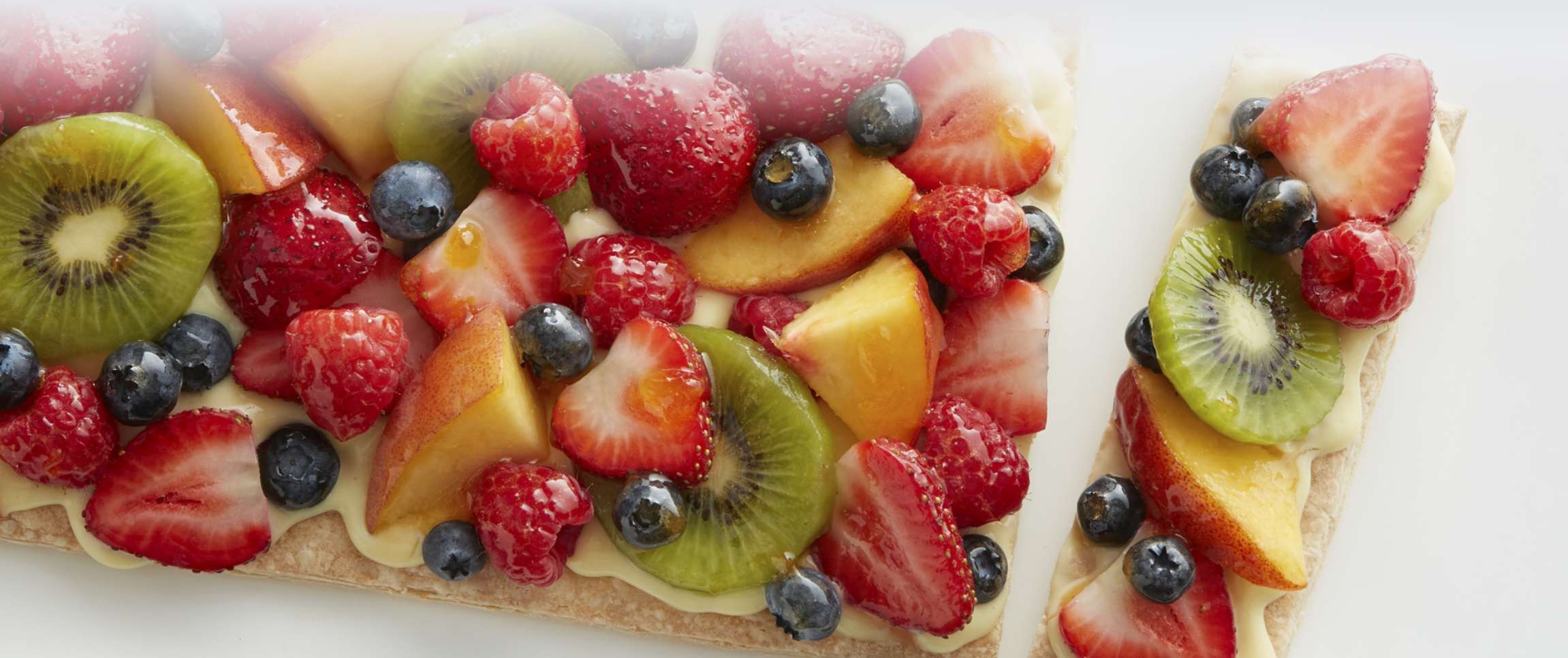 Fresh Fruit Pastry Strips