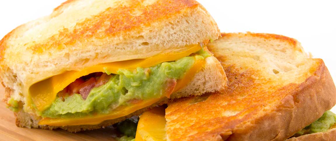 Grilled Cheese with Guacamole