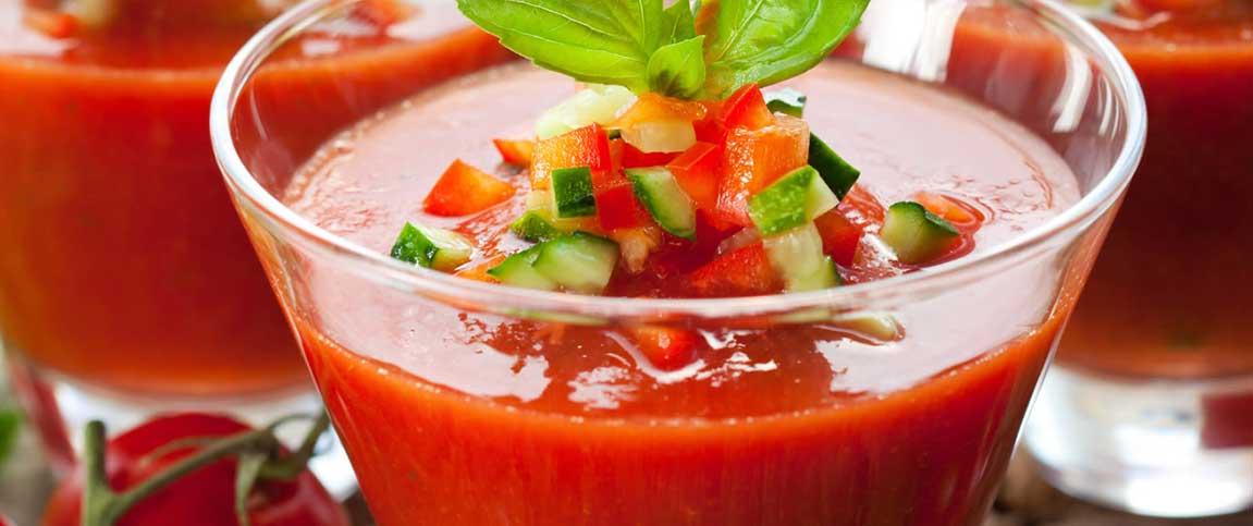 Cold Tomato and Vegetable Soup