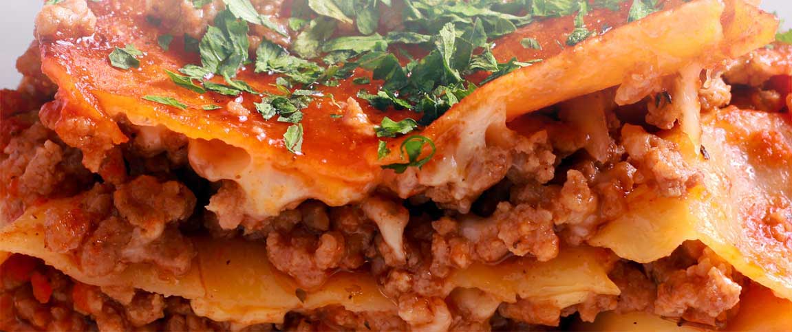 Meat and Cheese Lasagna