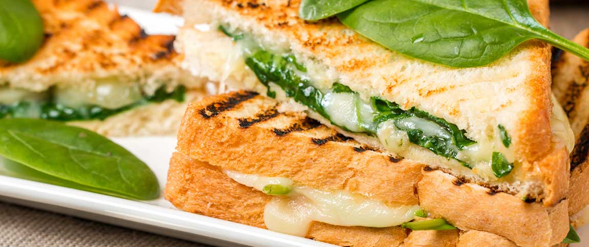 Vegetable and Cheese Panini