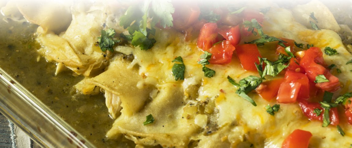 Green Chile Enchiladas