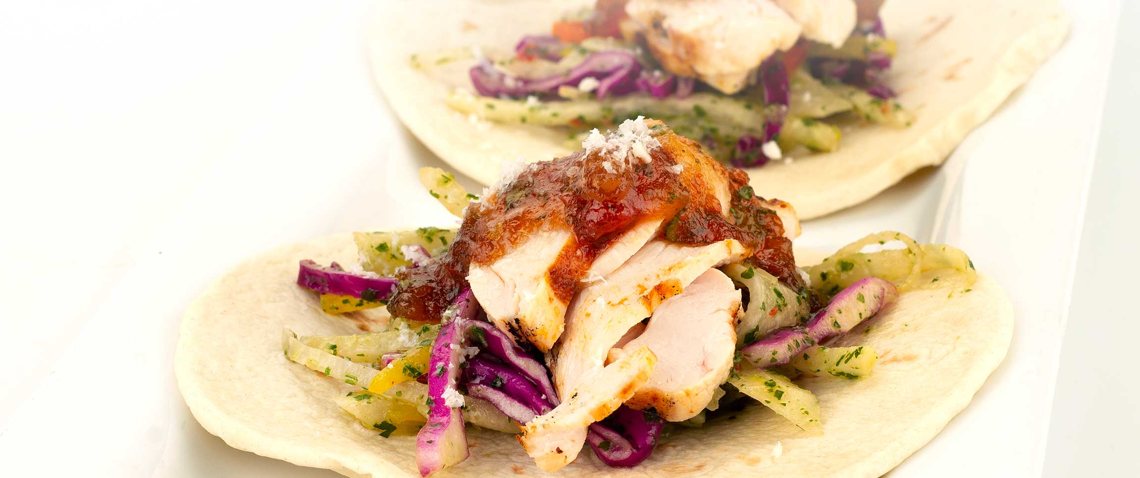 Grilled Chicken Taco with Fiesta Jam