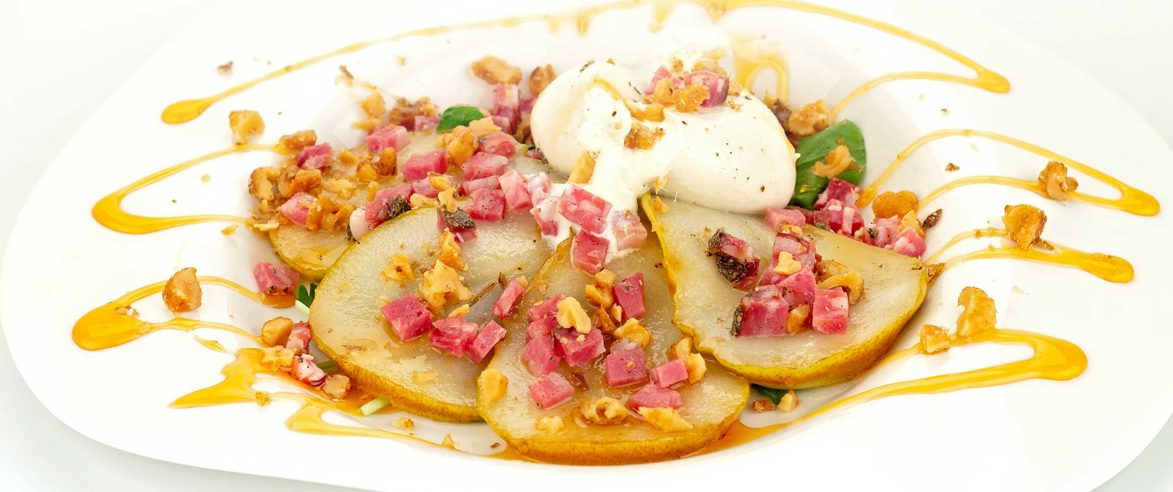 Honey, Pear, and Cheese Salad