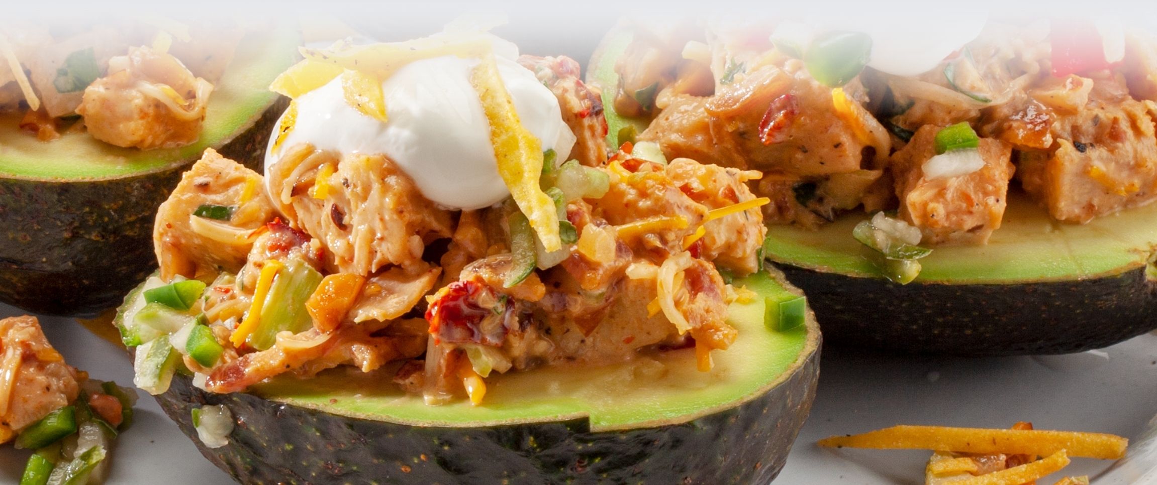 Hot Barbecue Smoked Chicken Salad