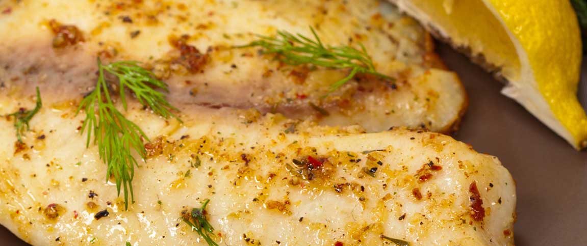 Lemony Sauteed Pollock