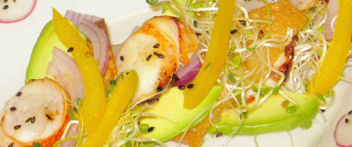 Brandy Butter Poached Lobster