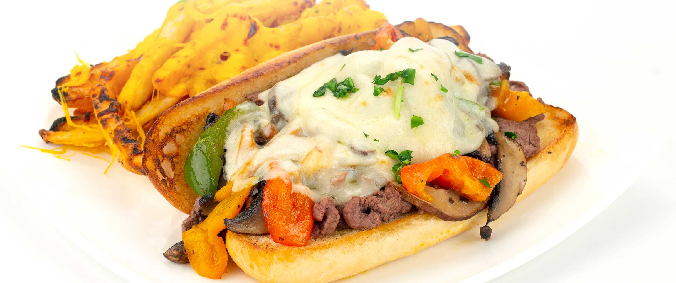 Lamb Philly Cheesesteak