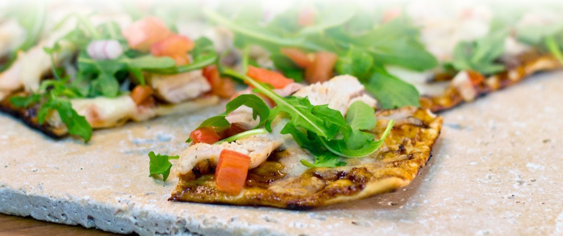 Moonshine Grilled Chicken Flatbread