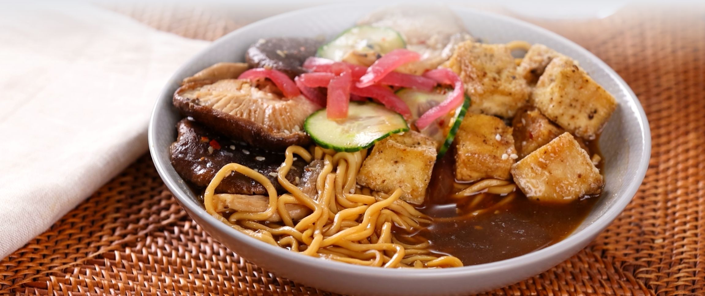Miso Mushroom Ramen Bowl