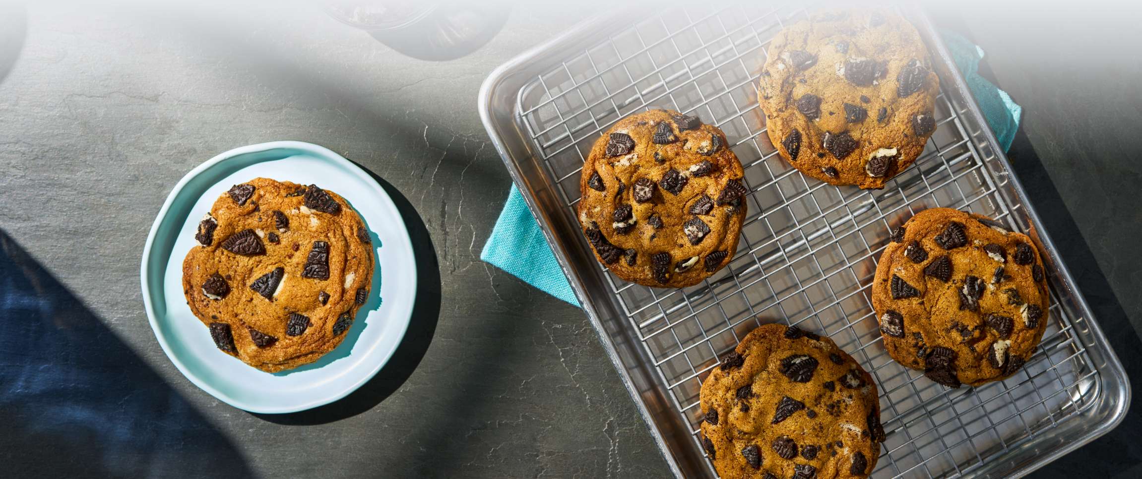 Gingersnap Cookie made with OREO Cookie Pieces