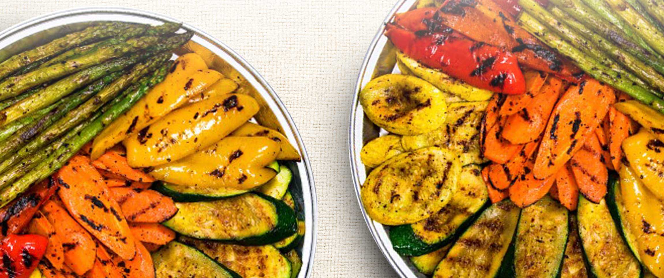 oven roasted assorted vegetables