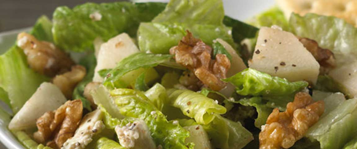 Pear Peppercorn Salad with Walnuts