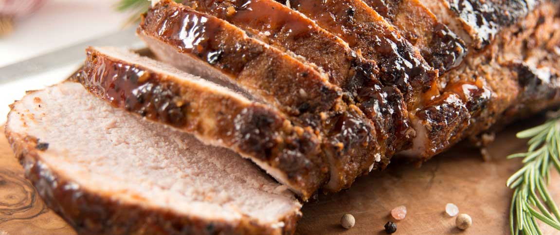 Marinated Crusted Pork Loin