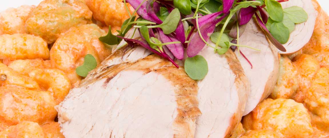 Pork Tenderloin with Gnocchi