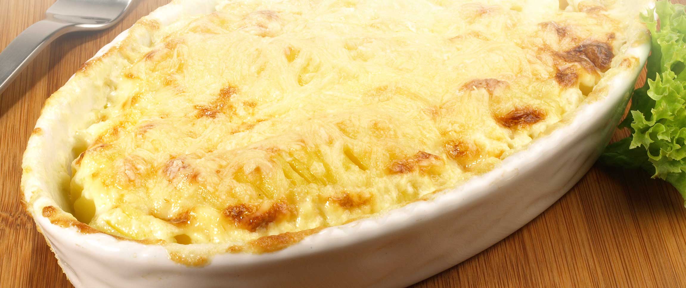 Potato and Smoked Gouda Gratinee