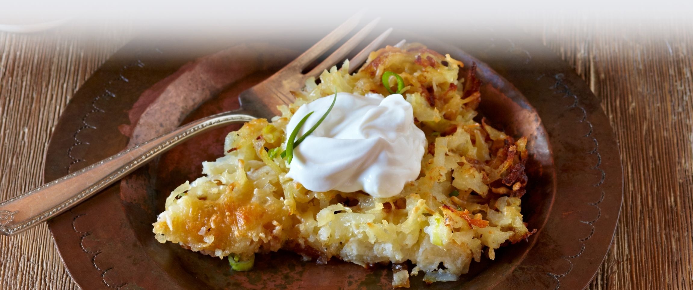 Shredded Potato Apple Pancake