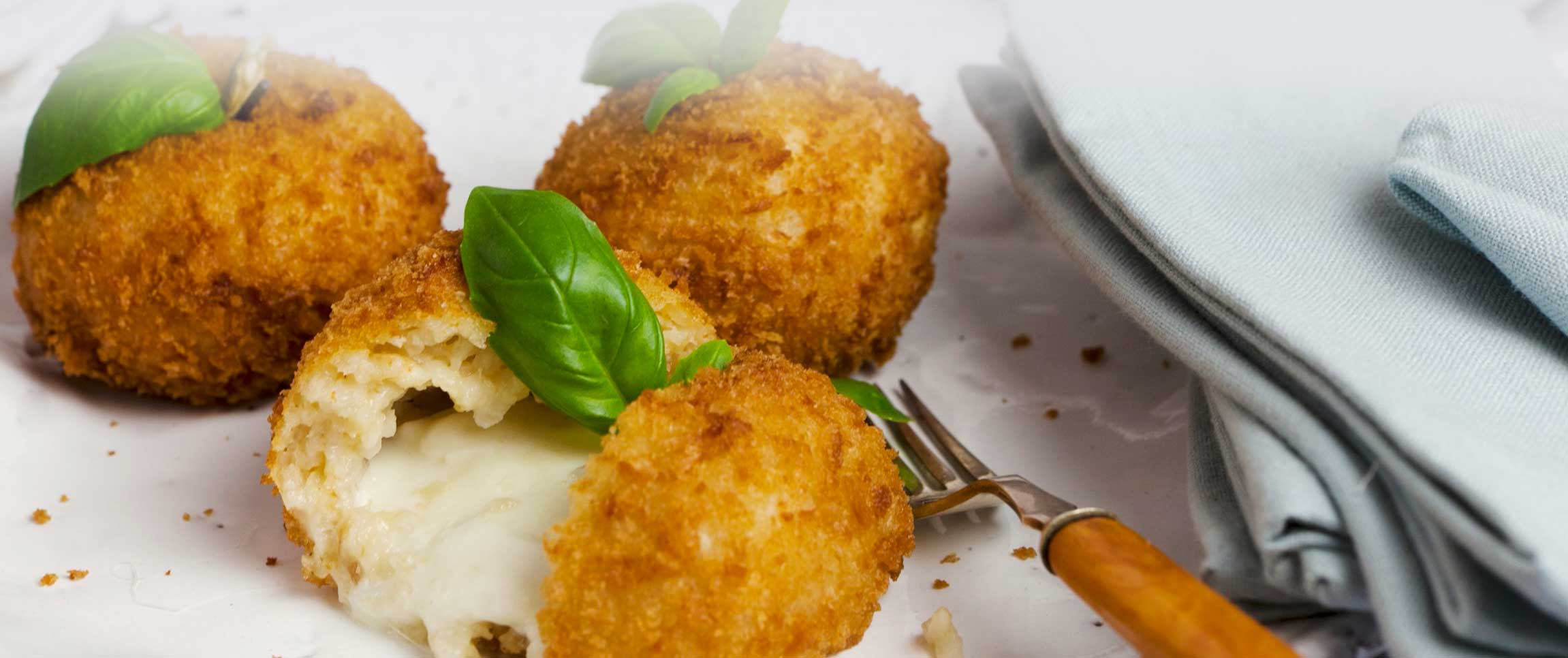 Prosciutto and Arancini