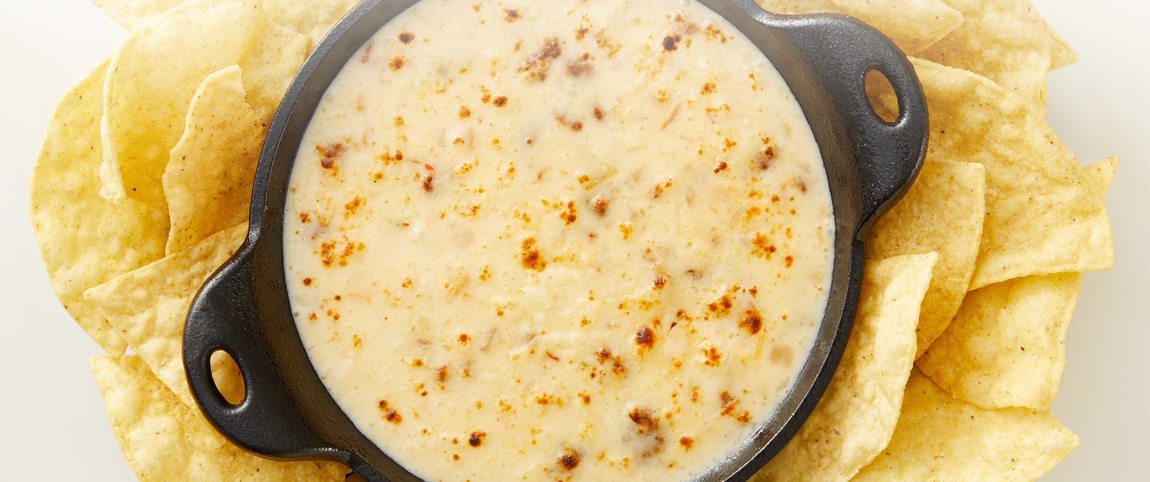 Queso Dip with Tortilla Chips