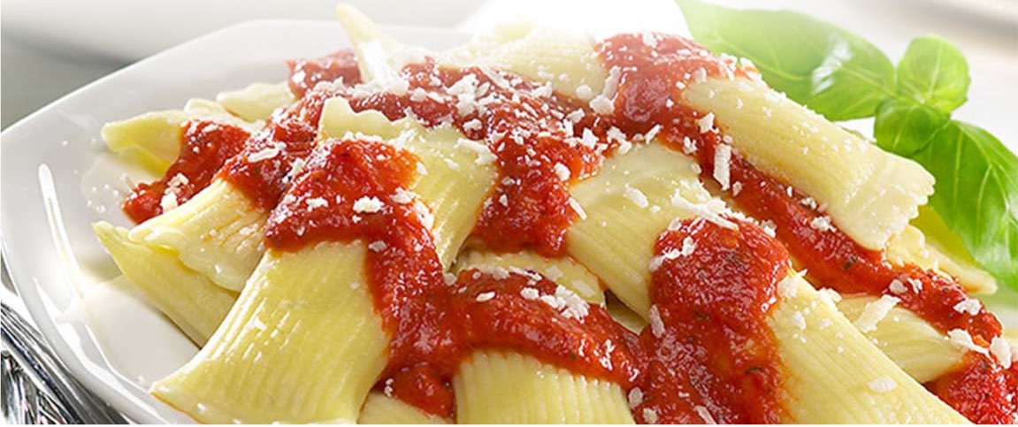 Rigatoni with Blush Sauce Florentine