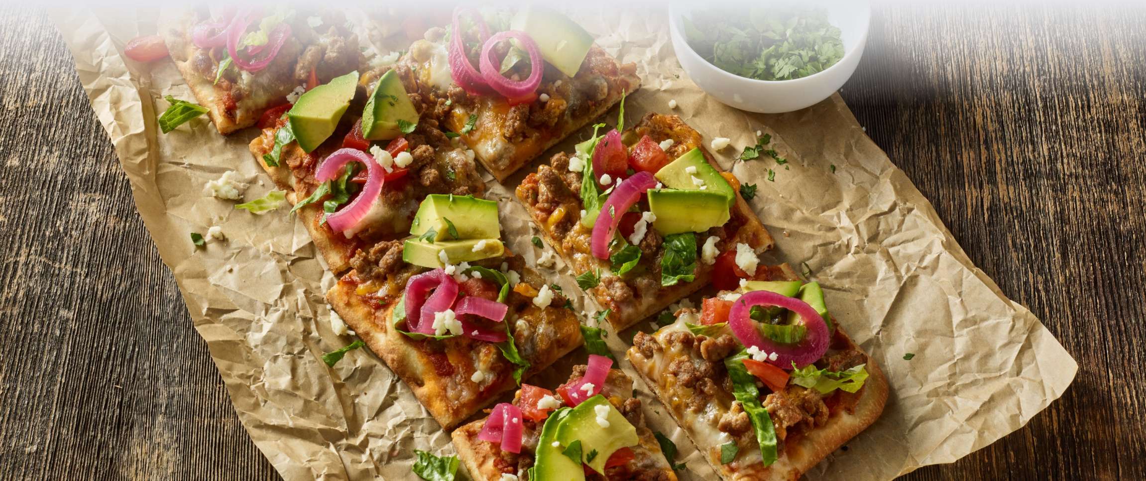 Reimagined Taco Pizza