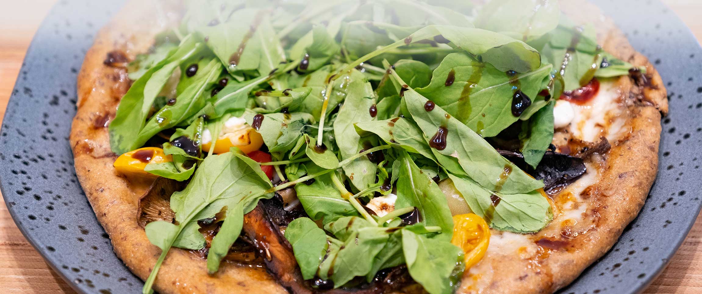 Roasted Mushroom Pizza