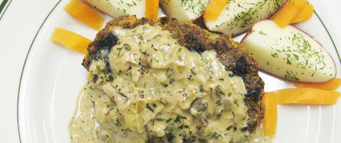 Salisbury Steak with Mushroom Sauce