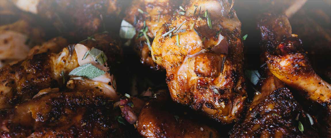 Chicken with Cattlemens BBQ Sauce