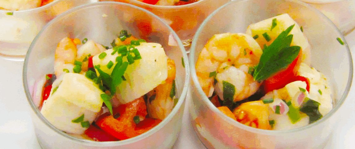 Seafood Salad with Vinaigrette