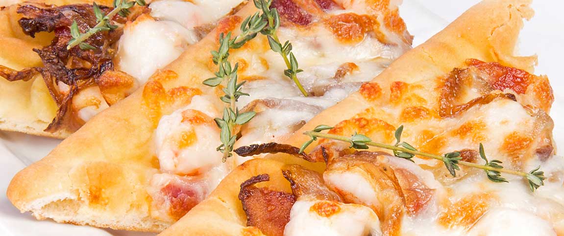 Shrimp and Bacon Flatbread