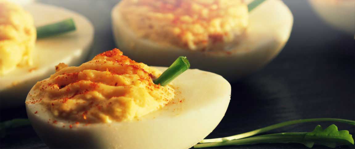 Smokey Chipotle Deviled Eggs