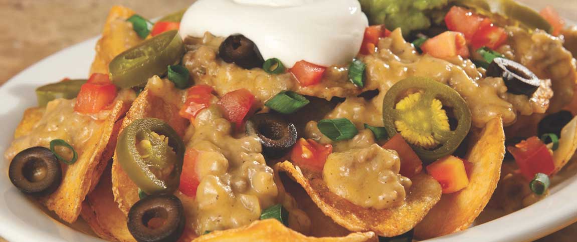 Spicy Sausage Nachos