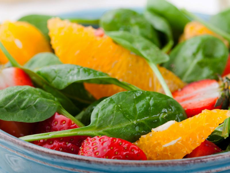 Starburst Spinach Salad