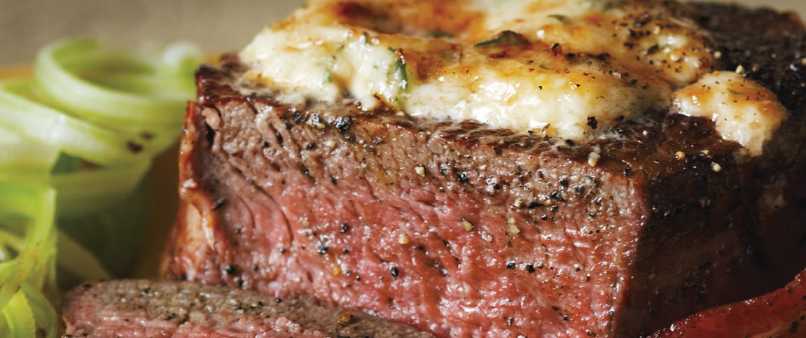 Steak Carbonara with Puntarelle Salad Dressing