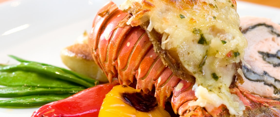Crab Stuffed Lobster