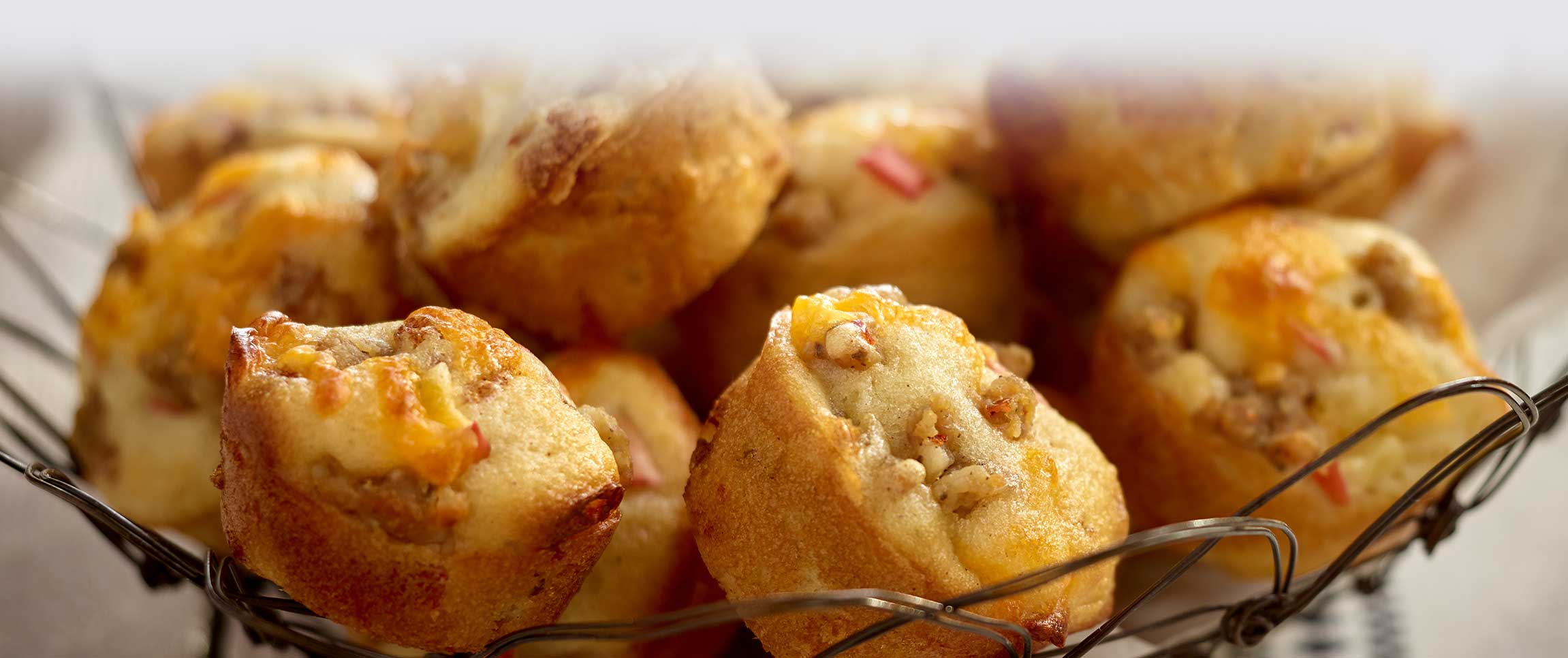 Sausage Apple Mini Muffins