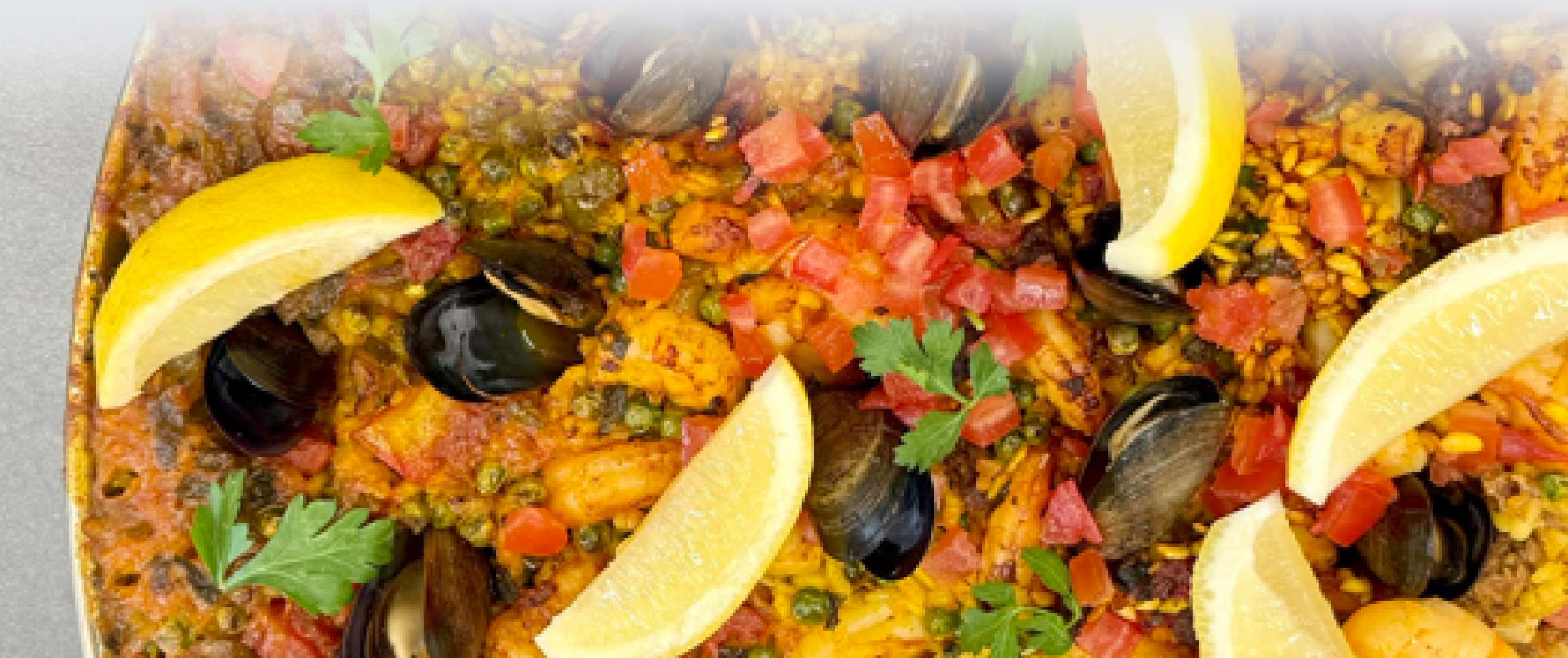 Bay Winds® Seafood Paella with Garlic Aioli