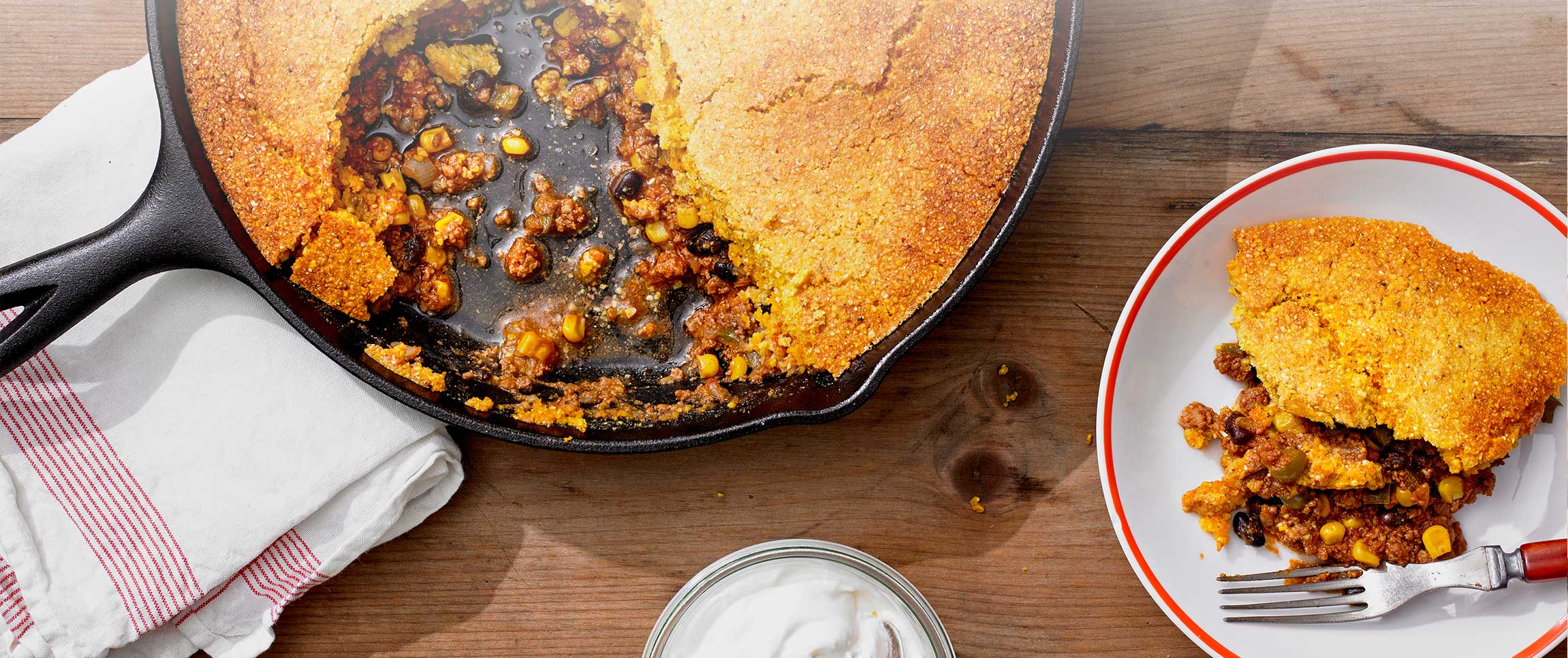 Southwestern Chili Pie