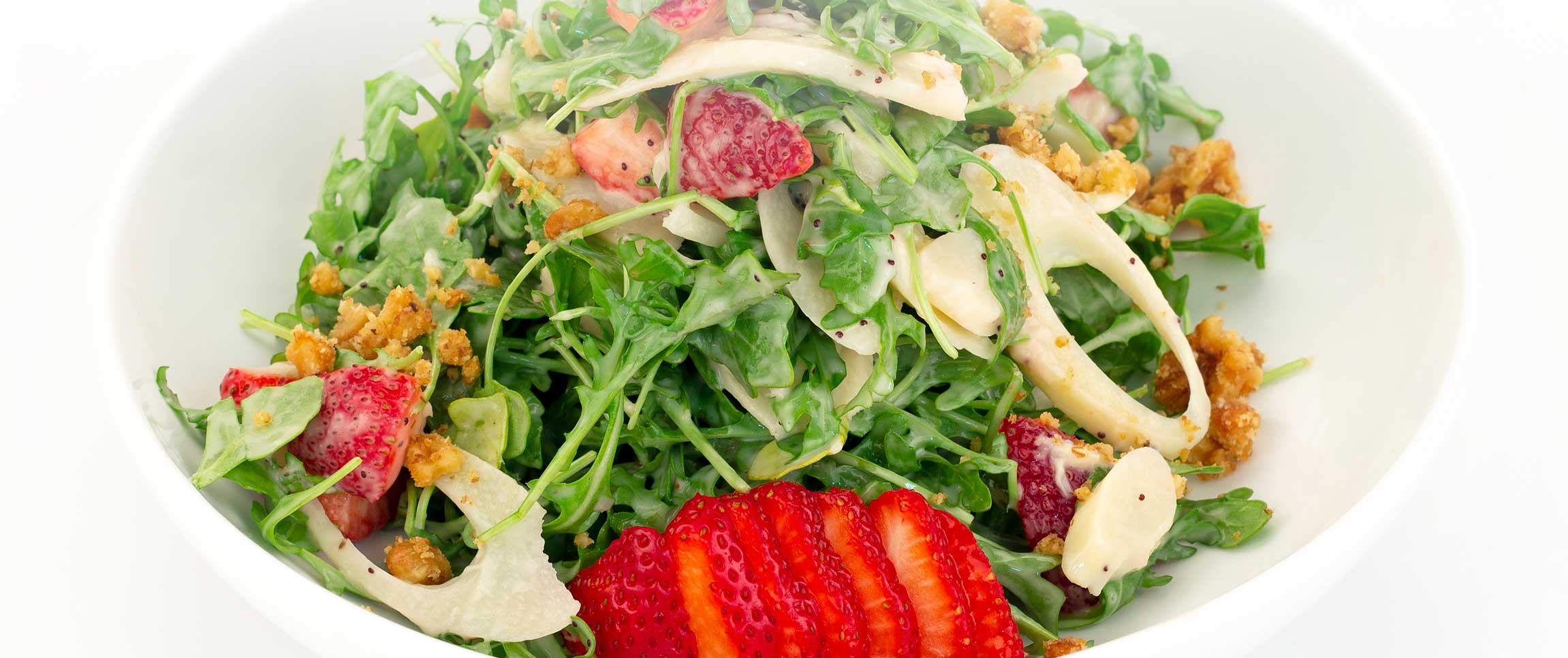 Strawberry Arugula Salad