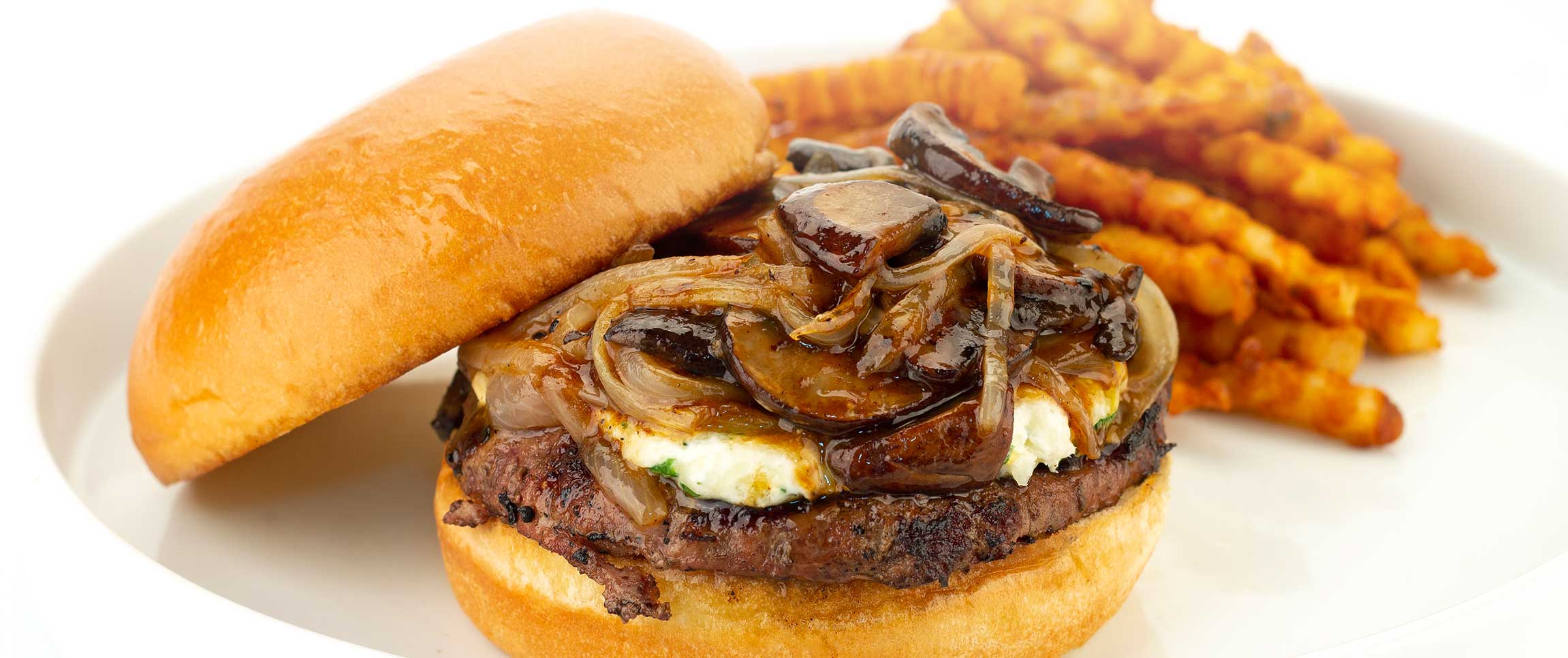 Beef Stroganoff Burger