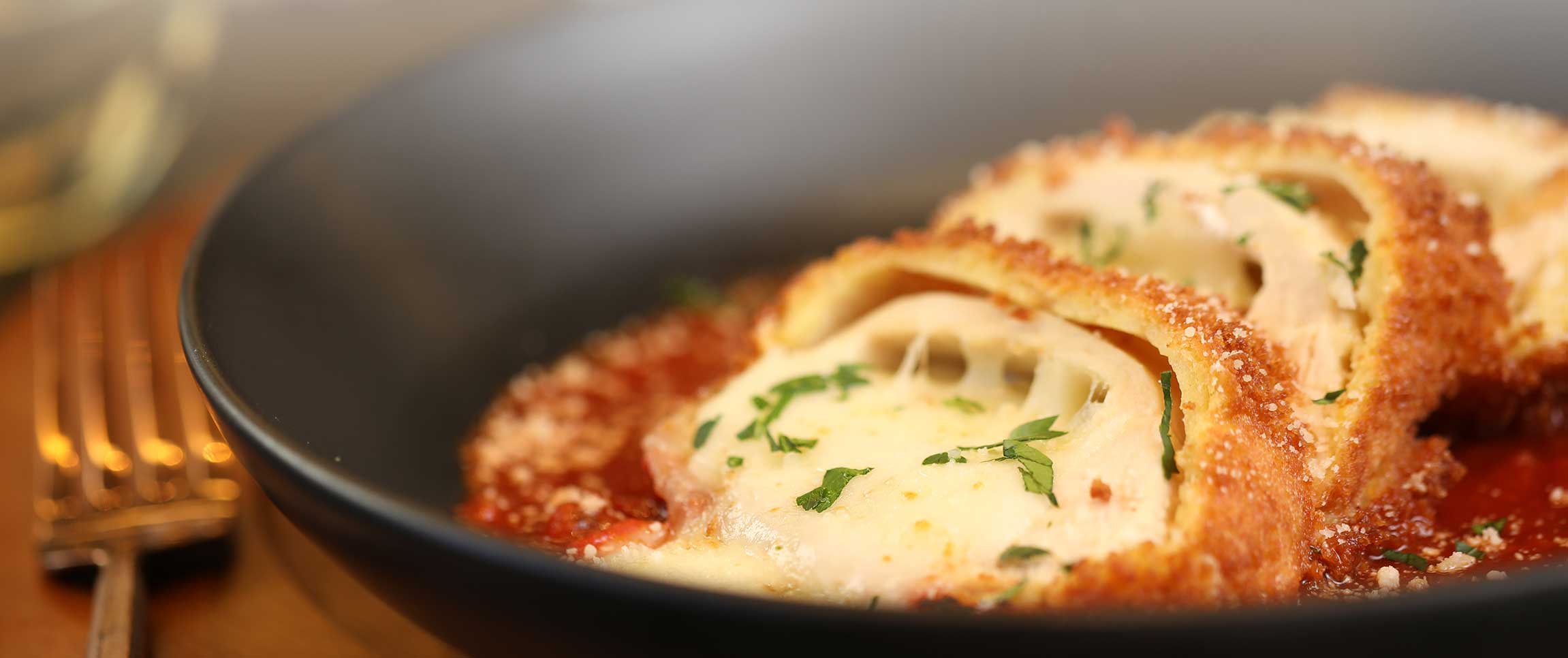 Stuffed Chicken Parmesan